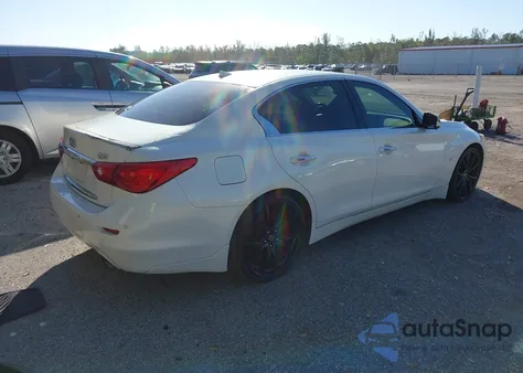 2014 Infiniti Q50 Premium из США, поврежденный, VIN JN1BV7AP0EM674683